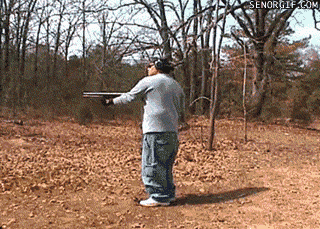 Gun Shooting Fail Gif Pictures Animated Gif Images GIFs Center